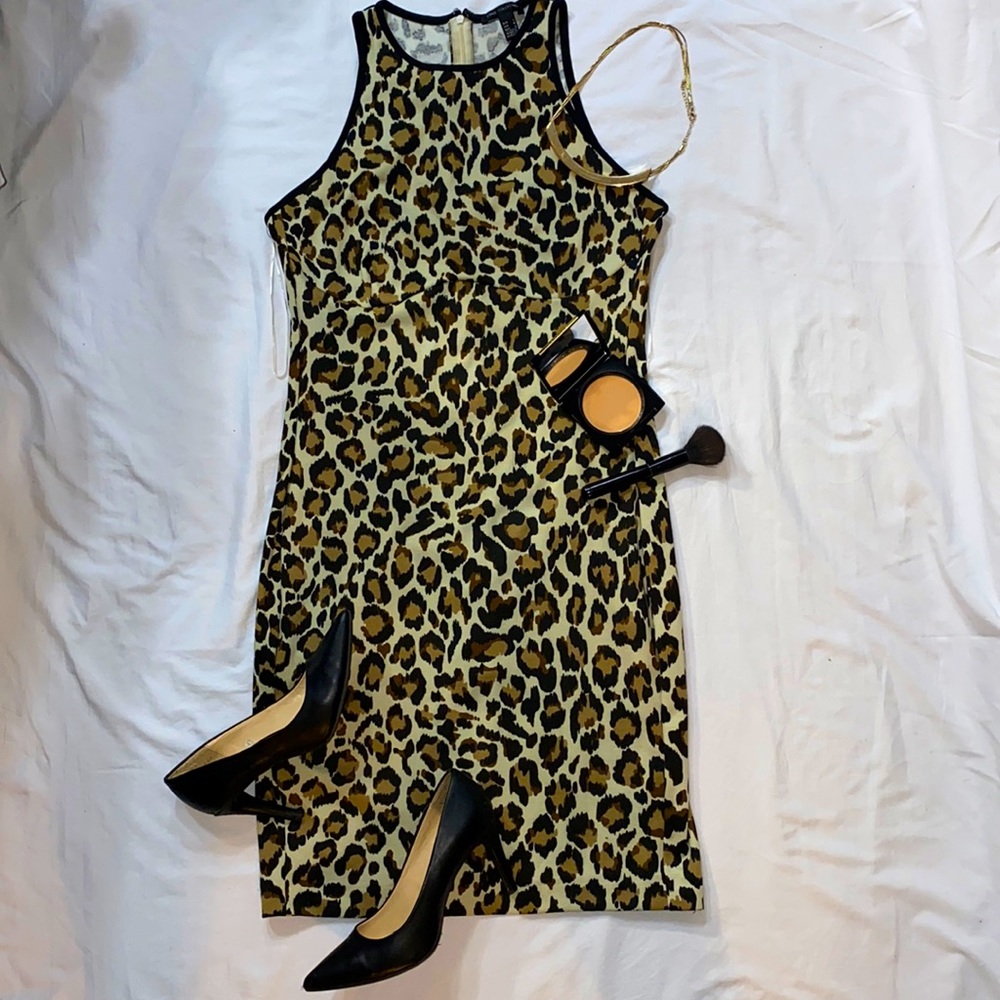 Bodycon Leopard MANGO Collection dress